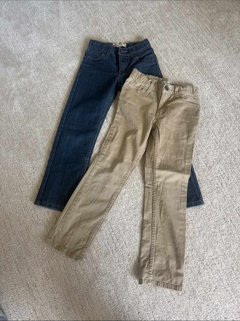Levi's Kids Jeans - Dark Blue and Khaki